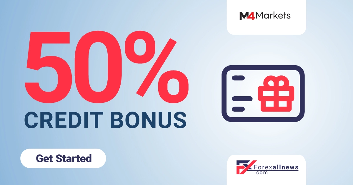 M4Markets 50% Forex Trading Credit Deposit Bonus