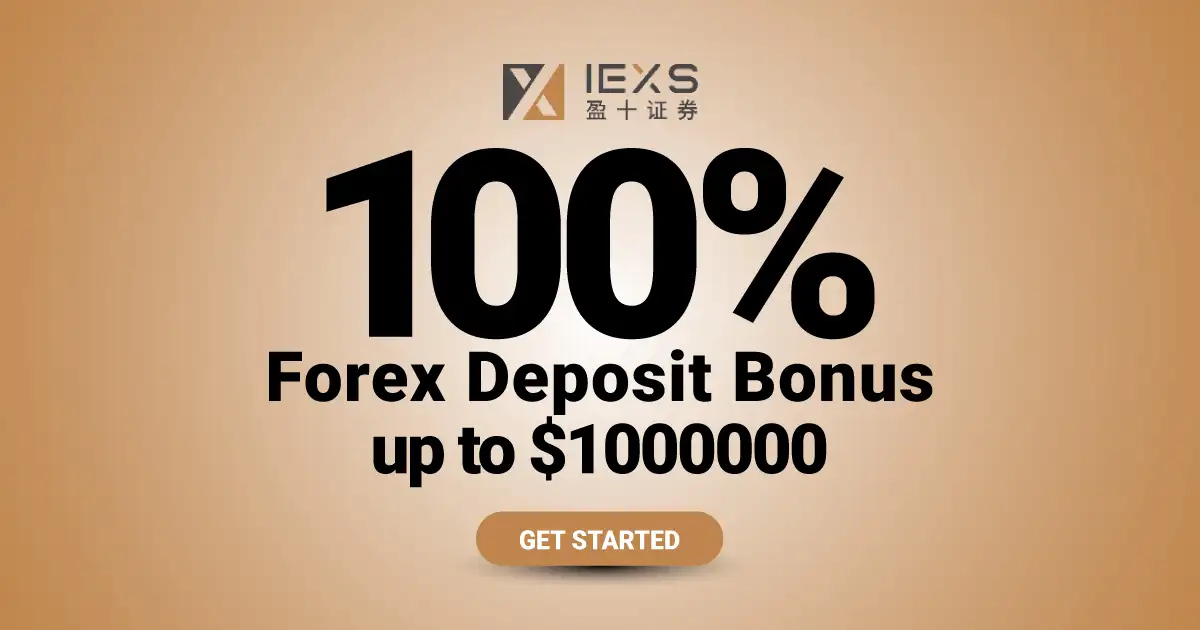 New Cash Reward $1000000 with 100% Deposit Bonus by IEXS