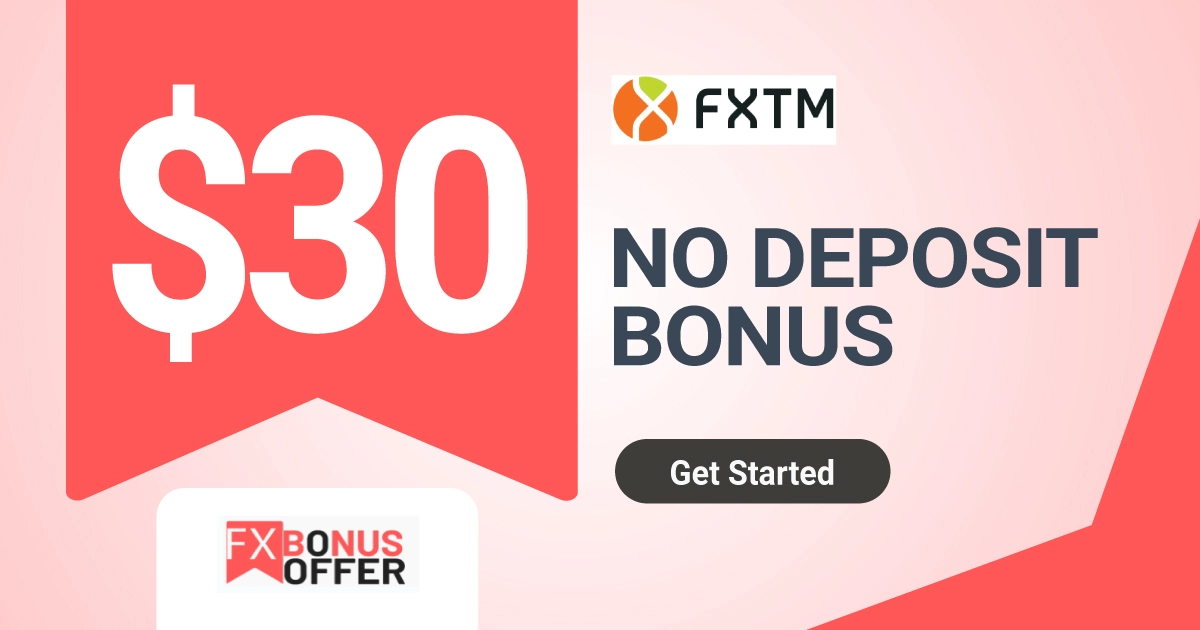 30 USD Forex No Deposit Bonus