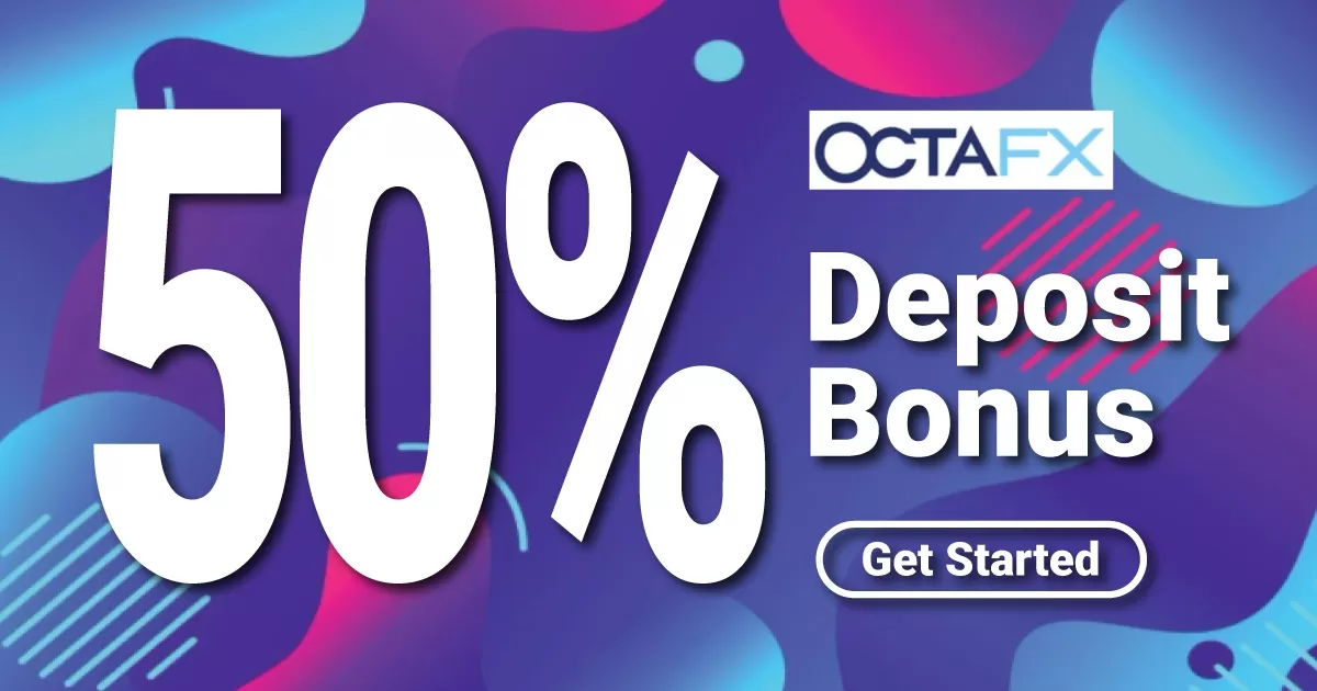 OctaFX Announces 50% Deposit Bonus on Each Deposit