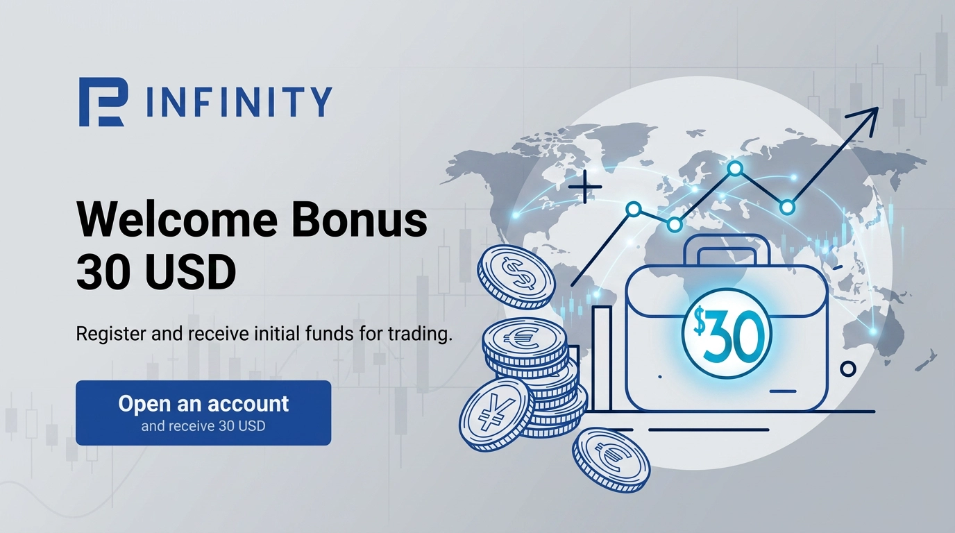 Get Started with the RInfinity $30 Free Welcome Bonus