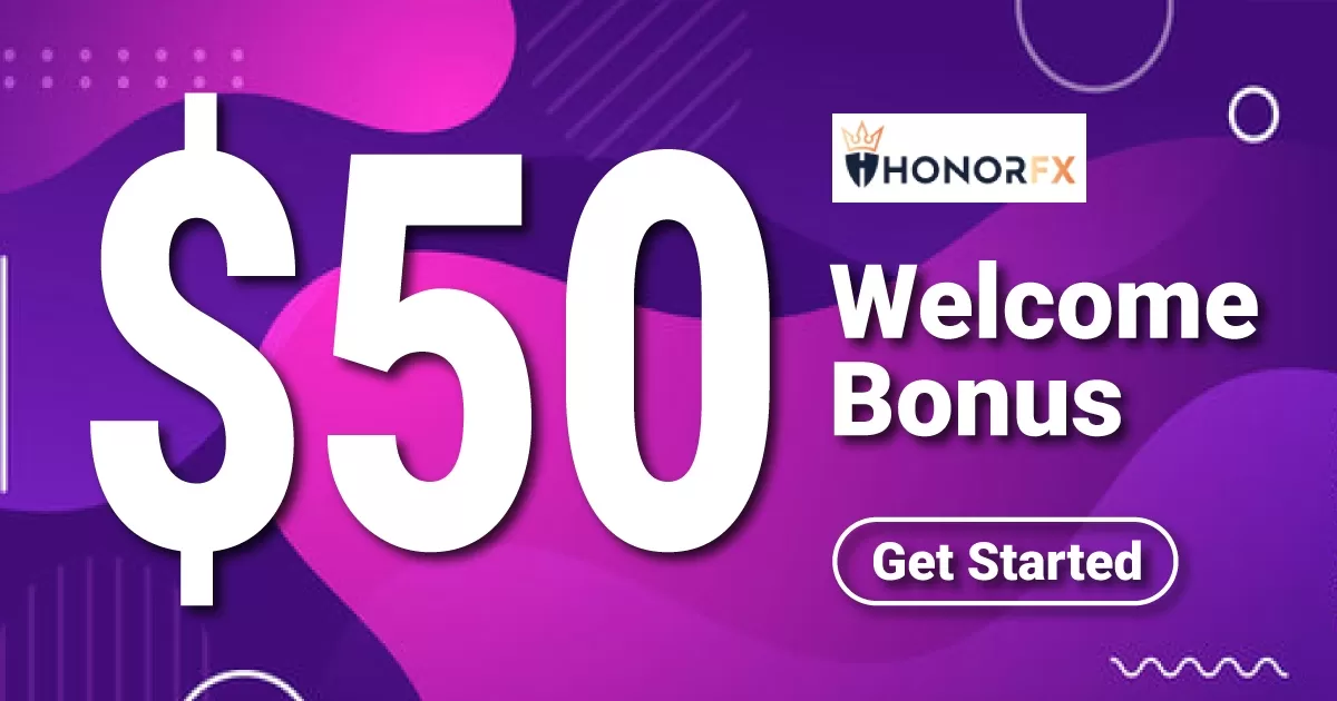 Get Free $50 Welcome HonorFX NO Deposit Bonus