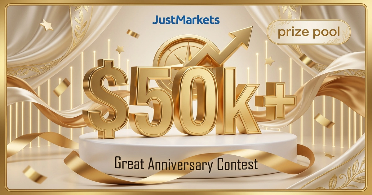 JustMarkets Great Anniversary Contest Rules and Prizes