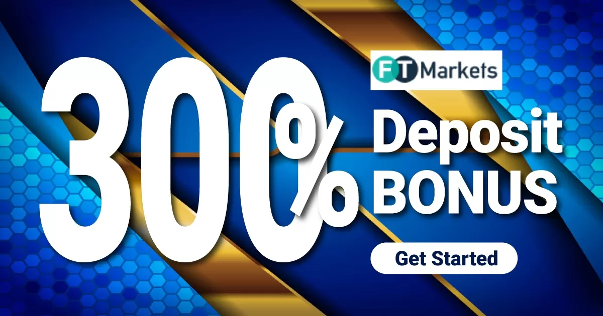 300% Deposit Bonus (Up to $3000 ) From FT Markets