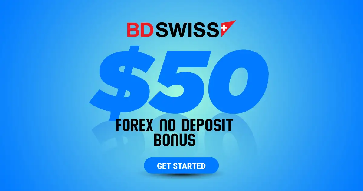 BDSwiss Risk Free $50 Trading Bonus with No Deposit Required
