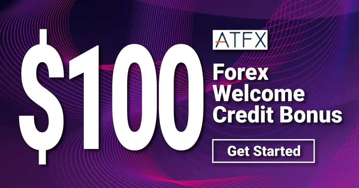 Get $100 Forex Welcome Trading Credit Bonus on ATFX