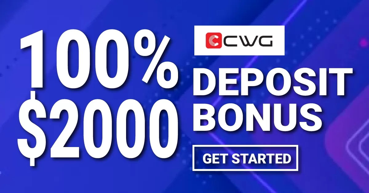 Get 100% Deposit Bonus On CWG Markets