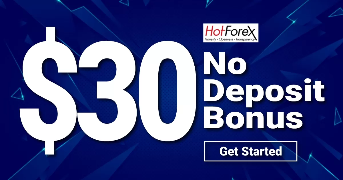 Claim $30 HotForex Free No Deposit Bonus