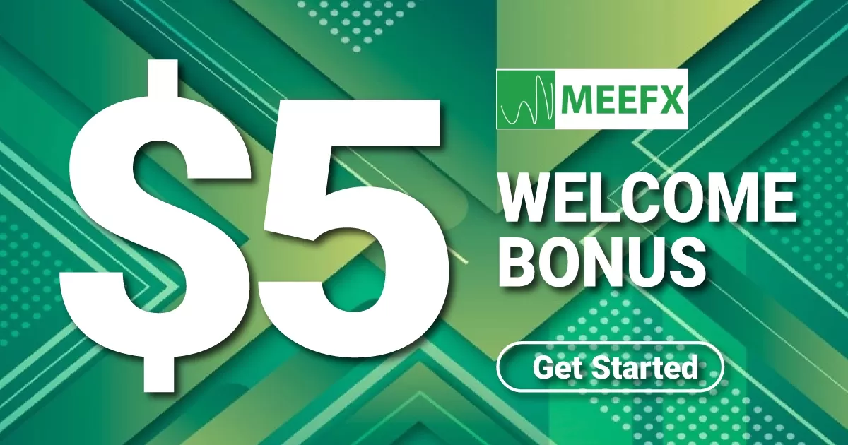 MEEFX $5 Forex No Deposit Welcome Bonus
