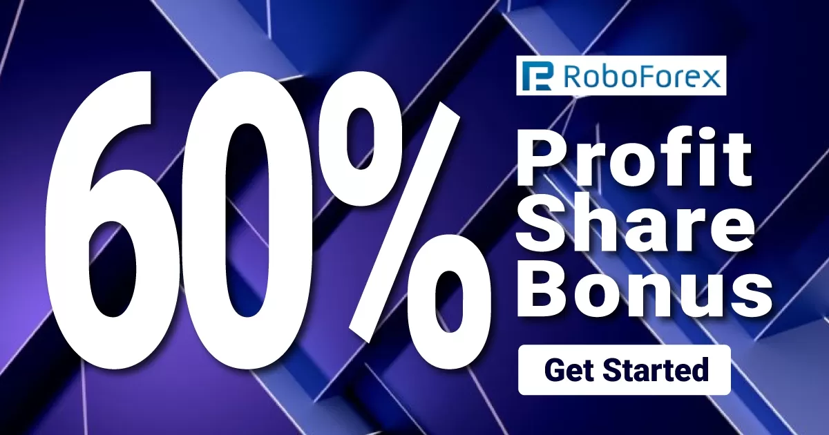 Up to 60% RoboForex Profit Share Bonus