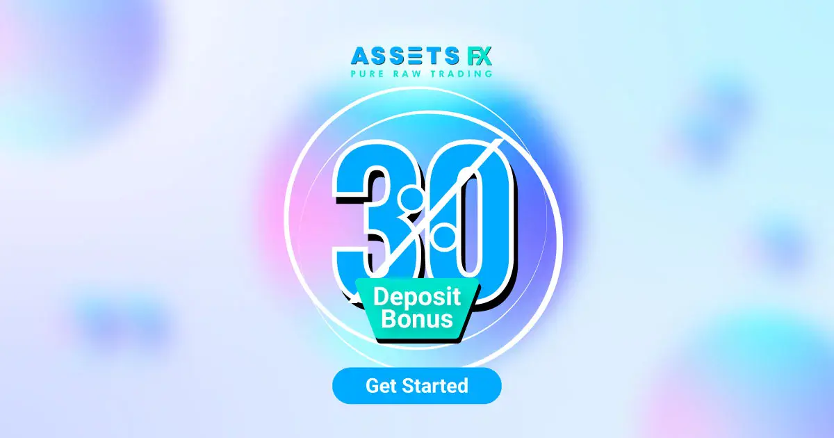 Forex New 30% Deposit Bonus by AssetsFX