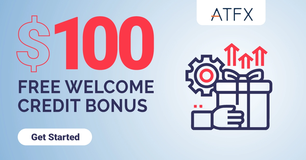 ATFX $100 Free Welcome Credit Bonus offer