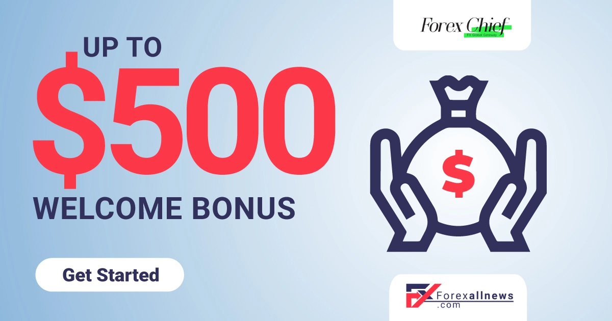 ForexChief Up to 500 USD Welcome No Deposit Bonus