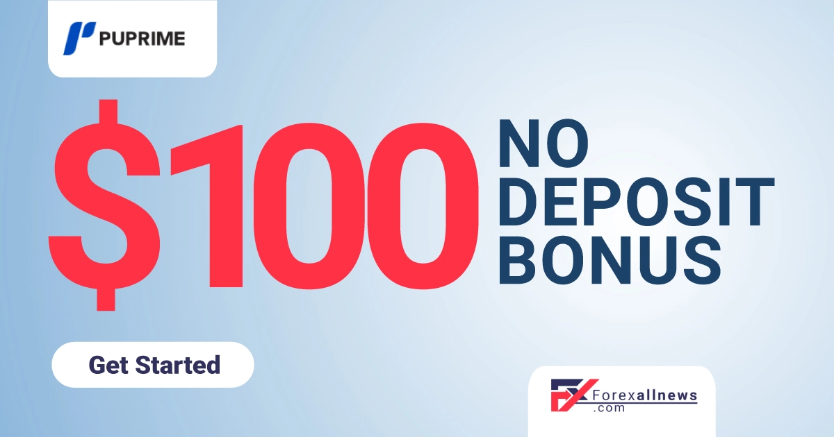 PuPrime 100 USD Forex No Deposit Bonus 2022