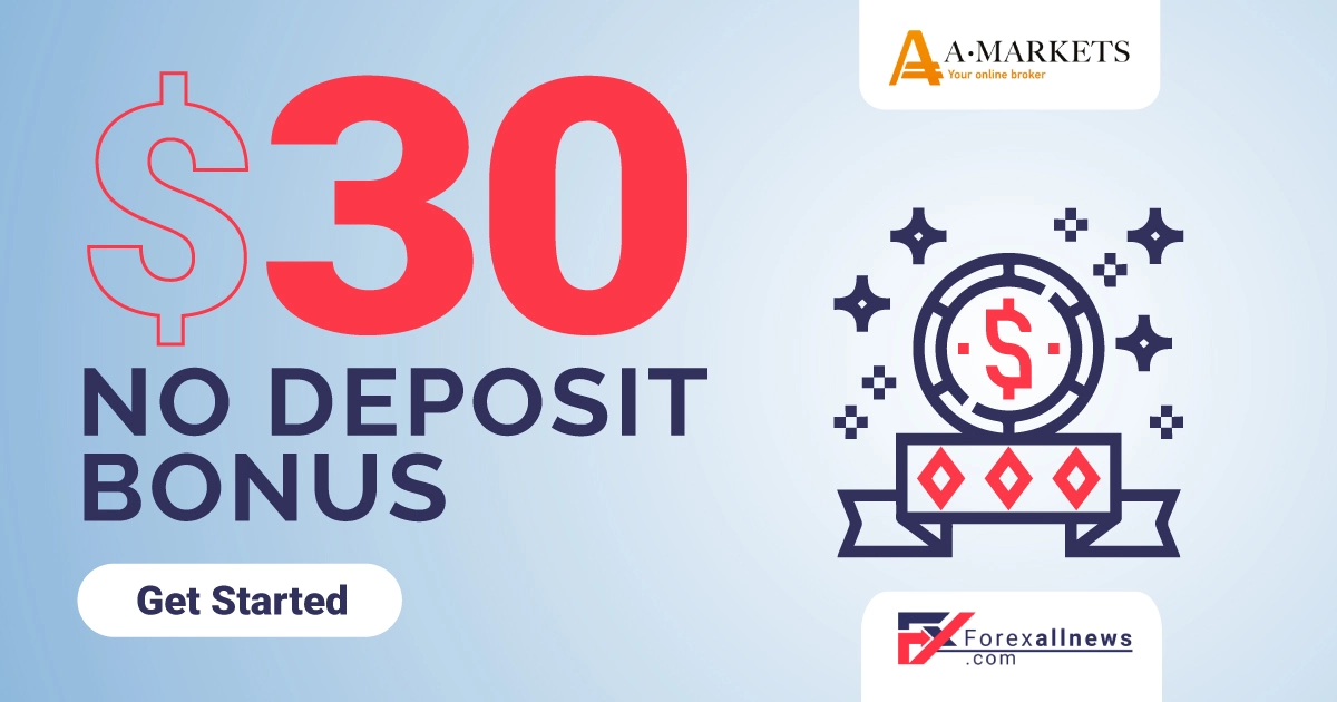 Amarkets 30 USD Welcome No Deposit Bonus 2022