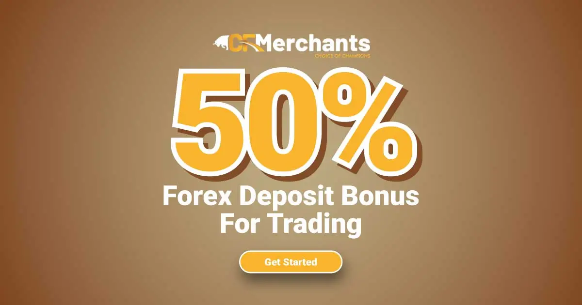 New Forex 50% Trading Bonus on deposit at CFMerchants