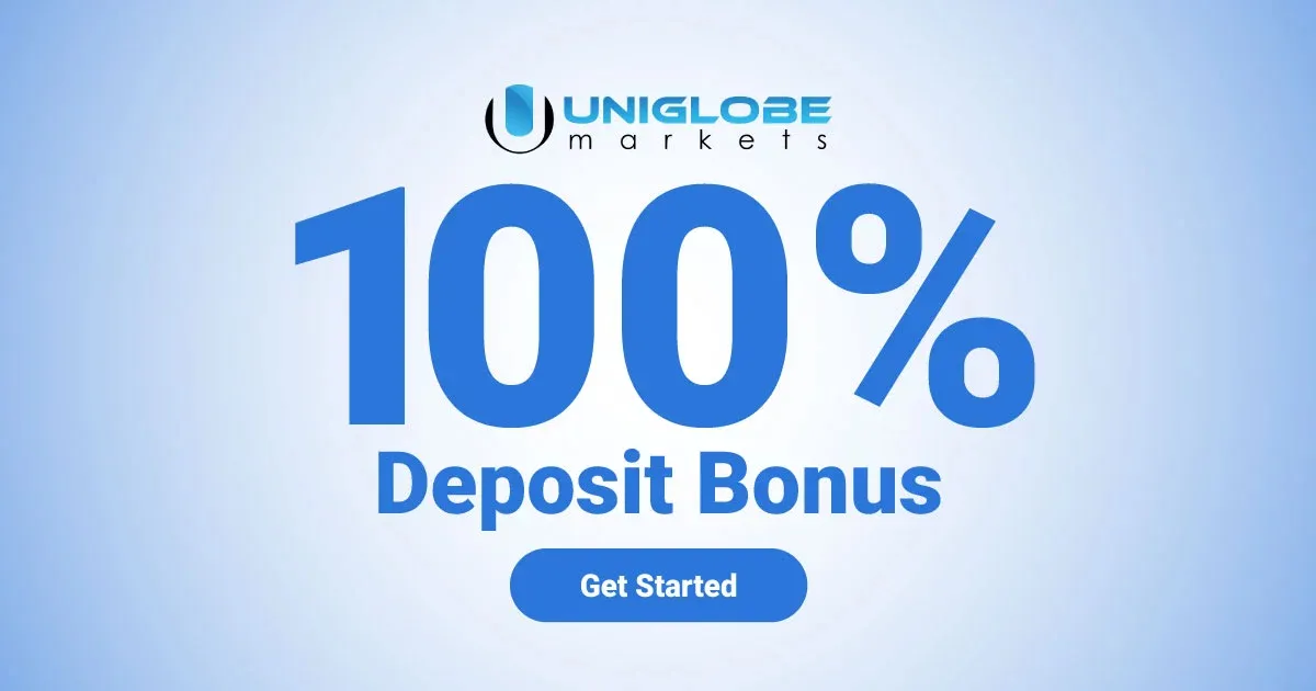 Uniglobe Markets granting a 100% Credit Bonus for Trading