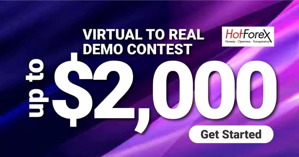 Receive $2000 to Participate in HotForex Demo Contest offer