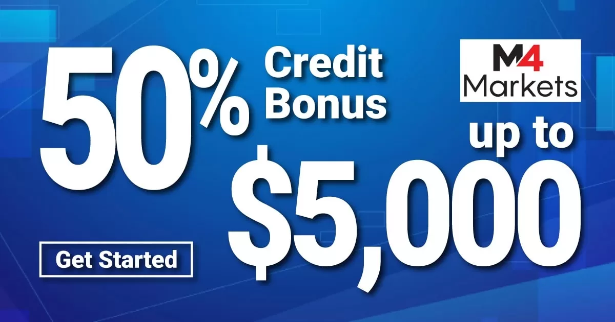 M4Markets Discloses 50% Forex Deposit Bonus Up to 5000 USD