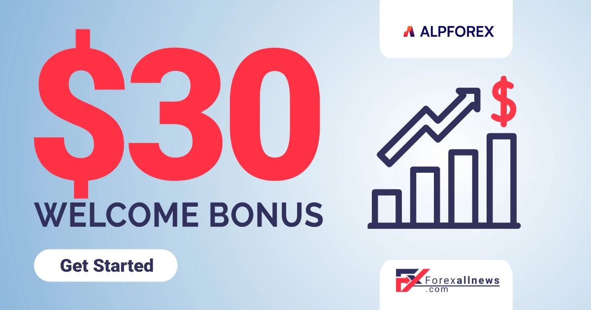 ALPFOREX $30 Welcome No Deposit Bonus