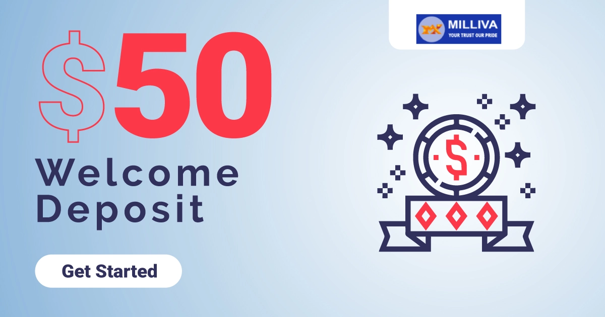 Get 50 USD Welcome Term Deposit Bonus