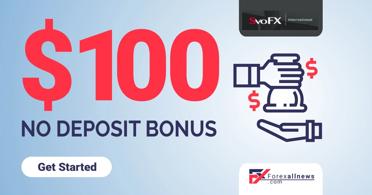 SVOFX 100 USD Forex No Deposit Bonus