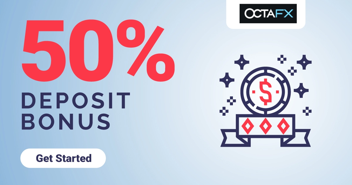 OctaFX 50% Forex Deposit Trading Bonus 2022