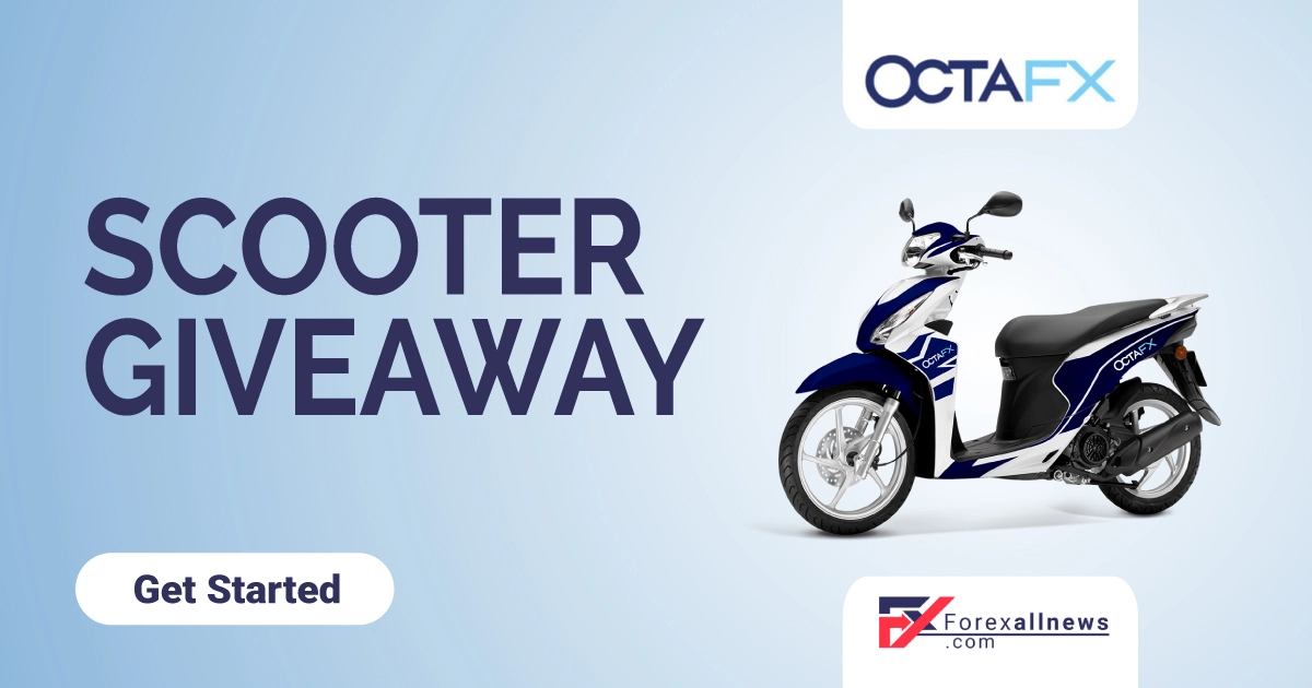 OctaFX Free Scooter Giveaway Via Lucky Draw 2022