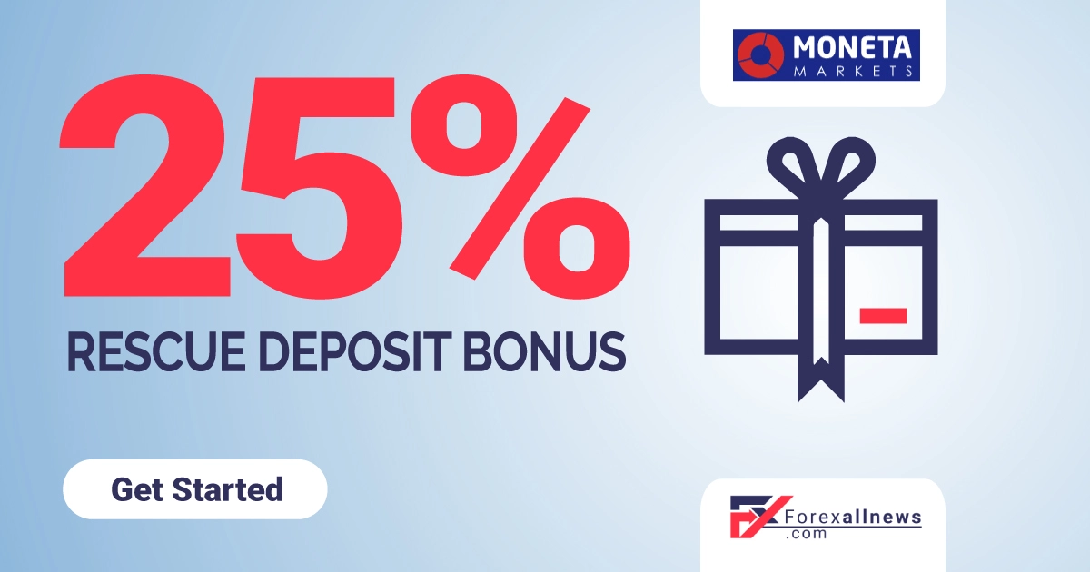 MonetaMarkets 25% Forex Deposit Bonus 2022