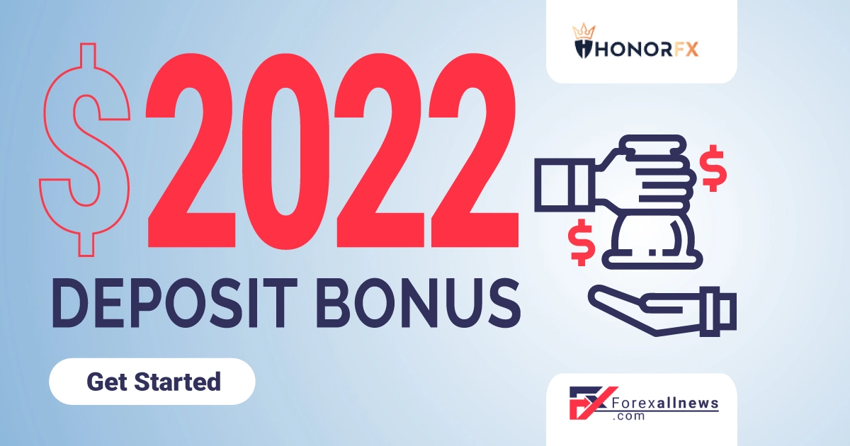 HonorFx 2022 USD Forex Deposit Bonus 2022