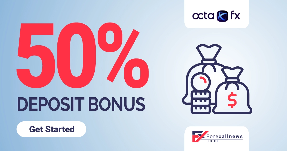 OctaFX 50% Forex Deposit Bonus 2022 For You