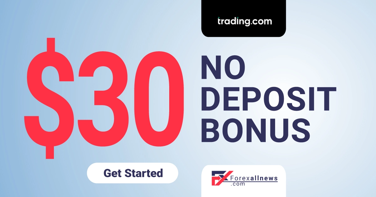 trading.com 30 USD Forex No Deposit Bonus