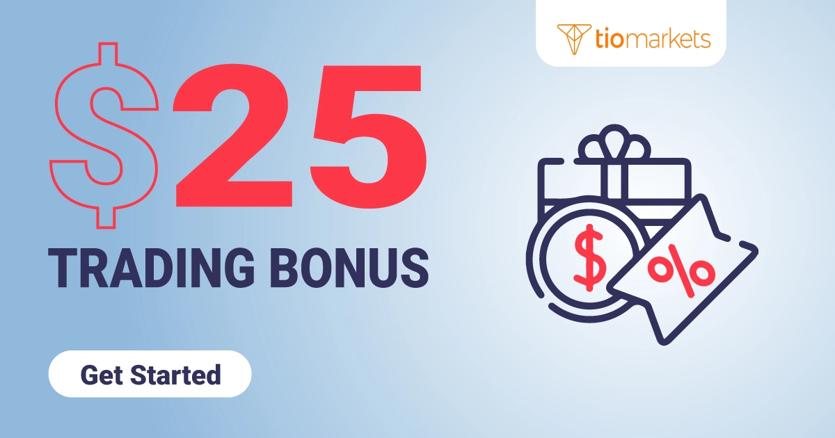 Get 25 USD Trading Bonus on First Deposit