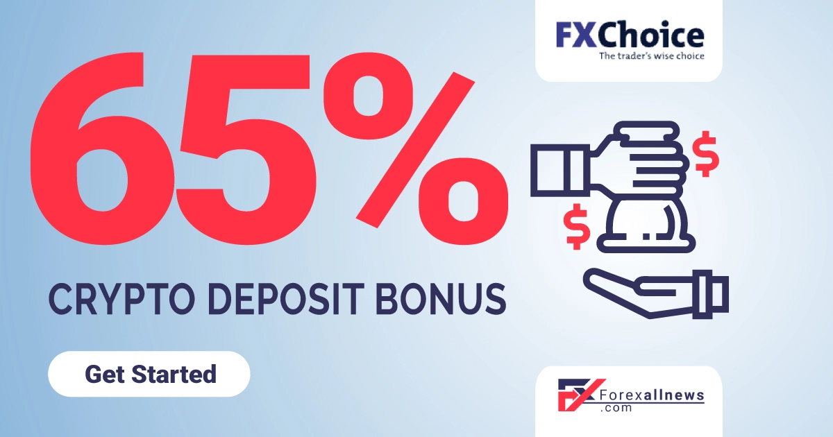 FXChoice 65% Bonus on Crypto Deposits