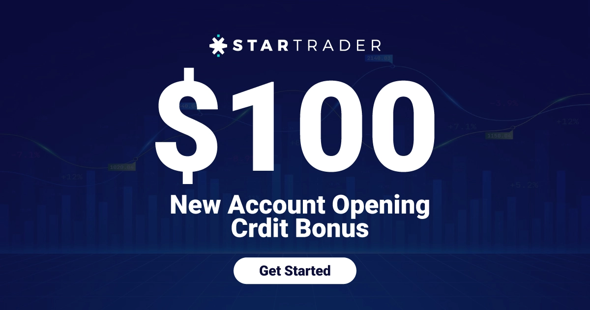 Latest $100 USD Forex No Deposit Bonus offered by Startrader