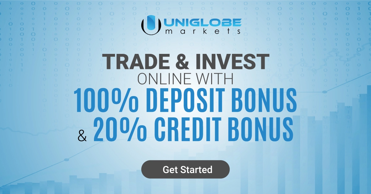 Latest Forex 100% & 20% Deposit Bonus by Uniglobe Markets