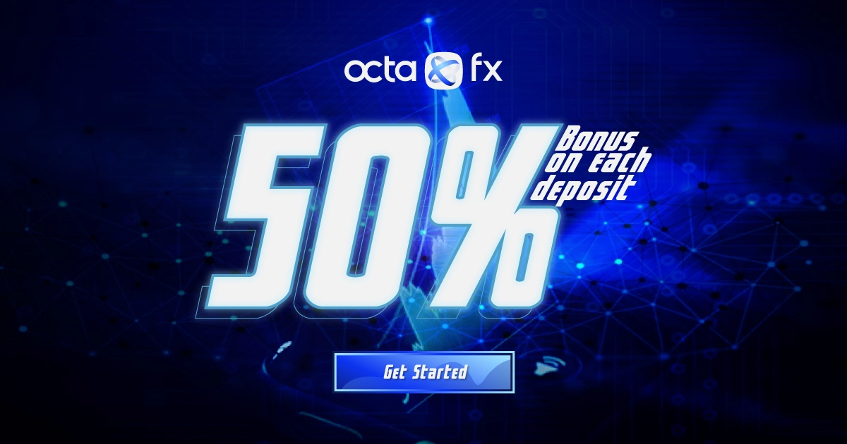 Get a 50% Forex Deposit Bonus from the OctaFX