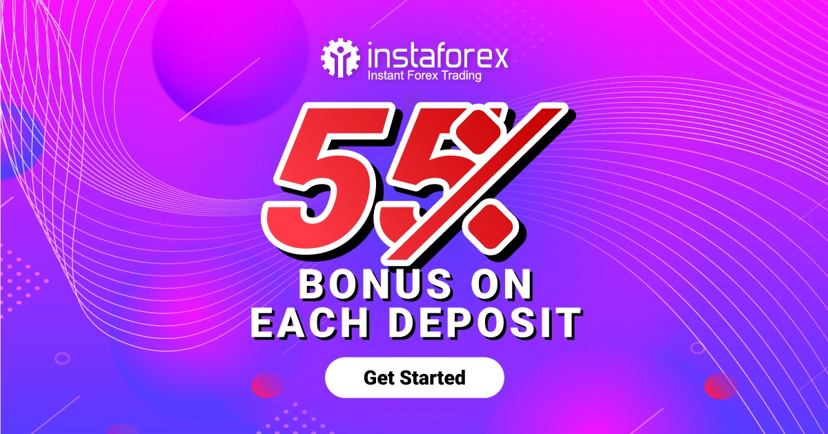 InstaForex offers a 55% bonus equal to every Deposit