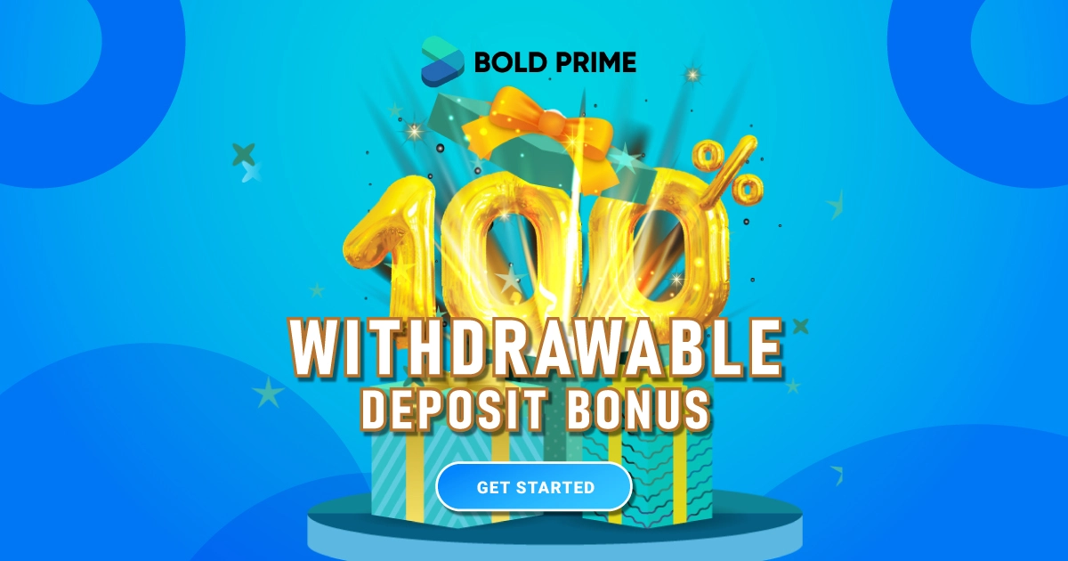 Bold Prime Forex 100% New Withdrawable Trading Bonus