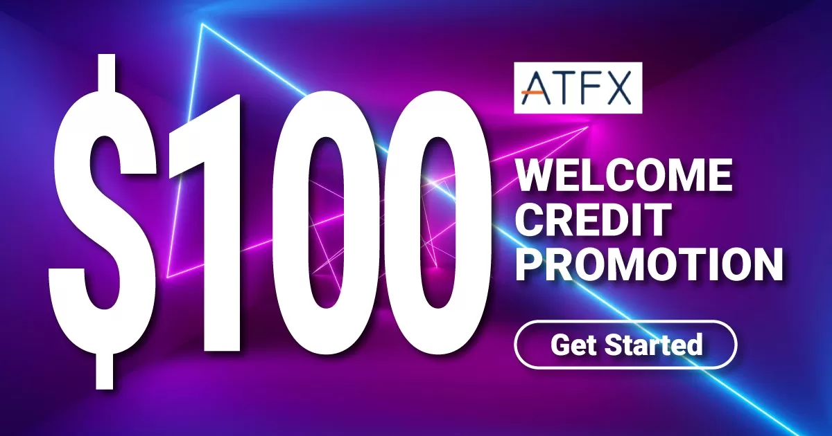 Take ATFX $100 Free Welcome Credit Bonus