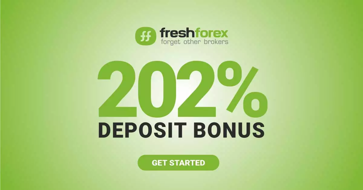 FreshForex New 202% Forex Trading Deposit Bonus