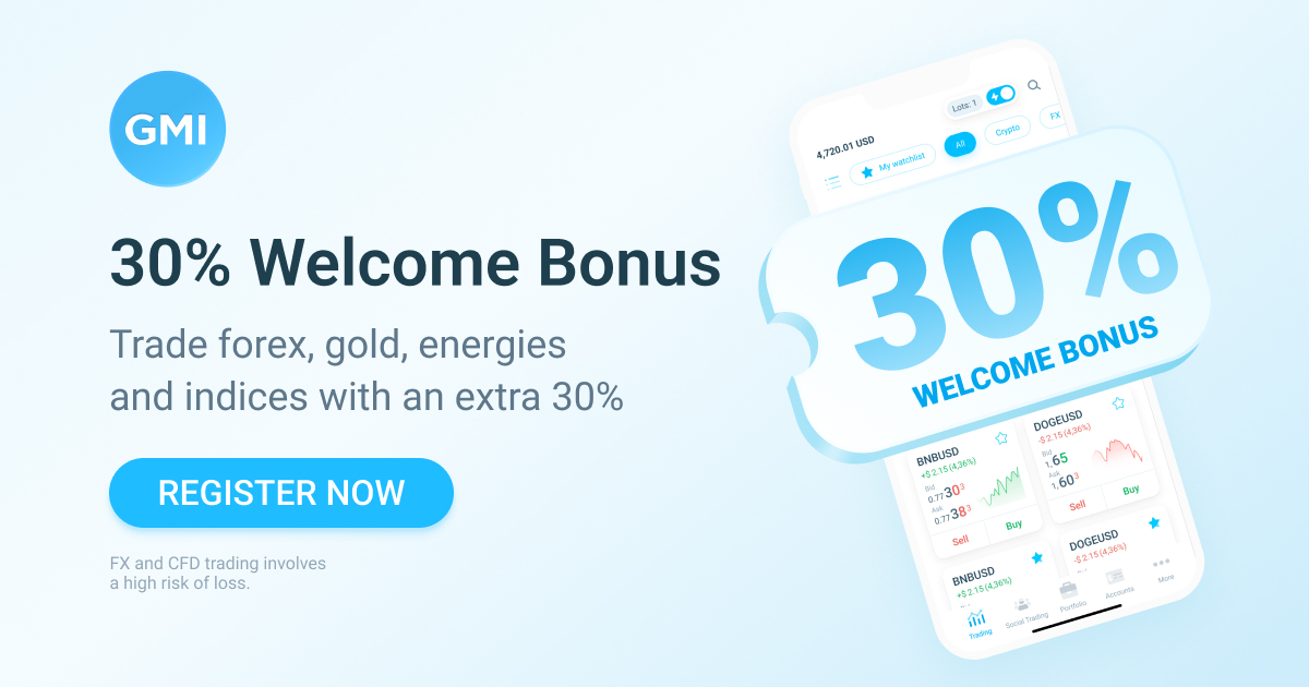 30% Forex Bonus Offer on your First Deposit