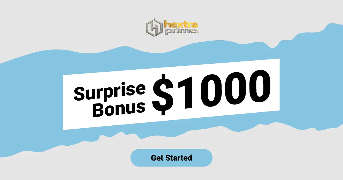 Hextra Prime offers a Surprise Bonus of 1000 USD