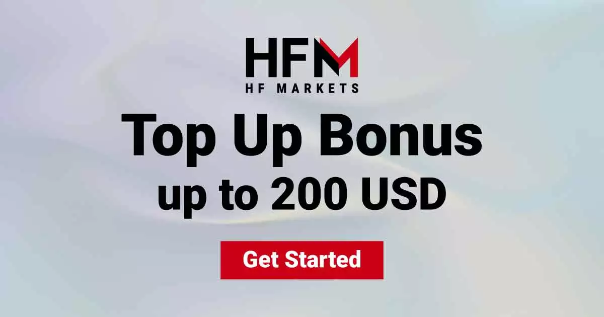 HFM New Top Up Bonus of 200 USD Forex 