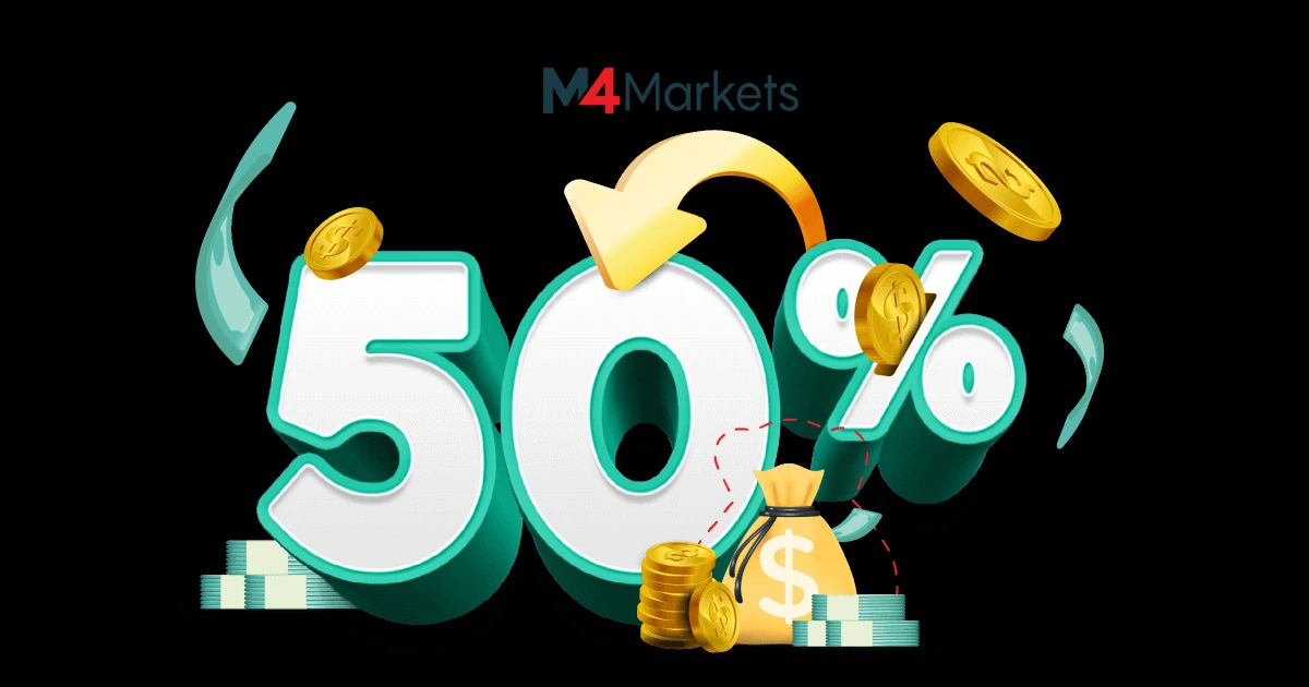 Get a 50% Forex Credit Bonus with M4Markets!