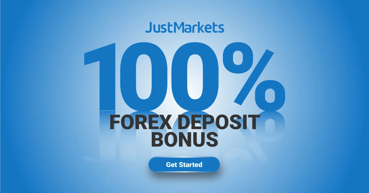 Explore the 100% Forex Deposit Bonus at JustMarkets