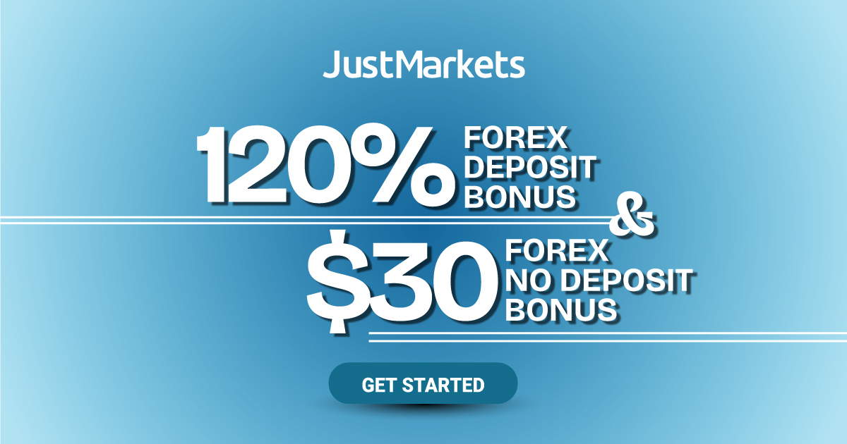 JustMarkets Launches a 120 Increase in Forex Deposit Bonus