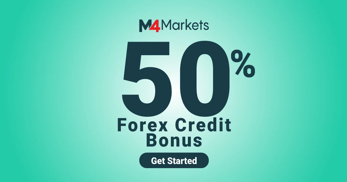 M4Markets offers a Forex 50% Deposit Bonus New