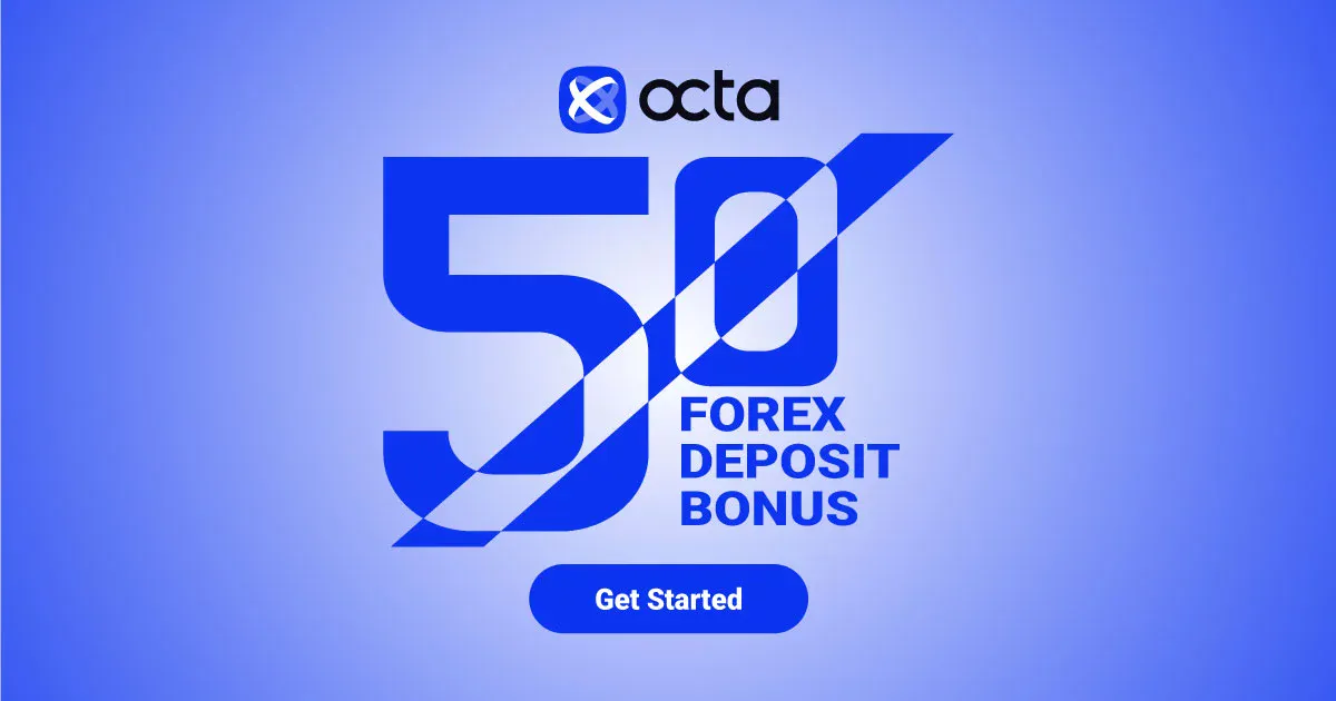 Forex 50% Credit Bonus on your each Deposits by Octa