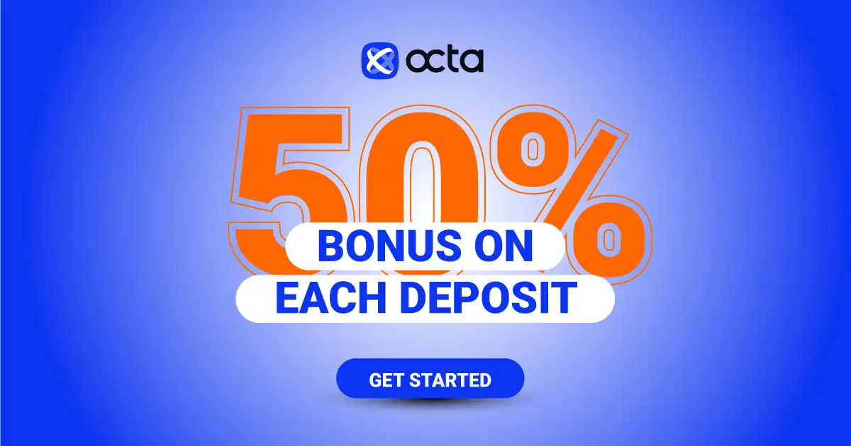 Achieve a New 50% OctaFX Deposit Bonus Forex Promo